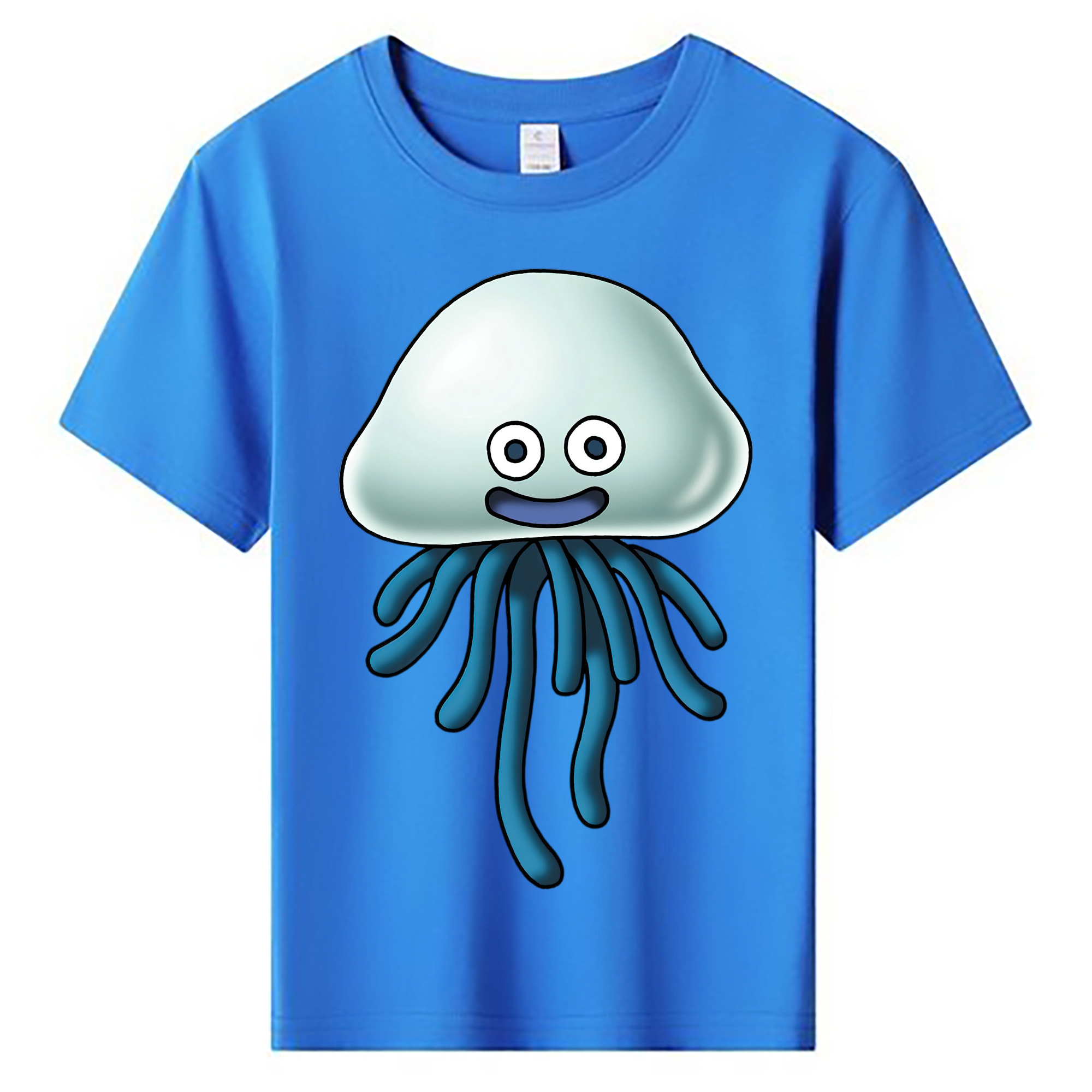 （画像用） ドラゴンクエスト Doragon Kuesuto Dragon Quest 綿100％キッズTシャツ（フロントプリント）